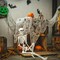 5.4 ft Posable Halloween Skeleton Decorations,Human Bones for Halloween Party with Movable Joints,for Haunted Houses, Front Lawn, Graveyard Props